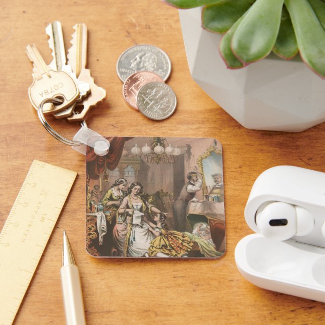 Kakaoglyzerin von Hovey, Circa 1860 Schlüsselanhänger (Schreibtisch)