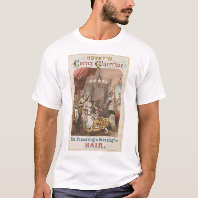 Kakaoglyzerin von Hovey, Circa 1860 T-Shirt (Vorderseite)