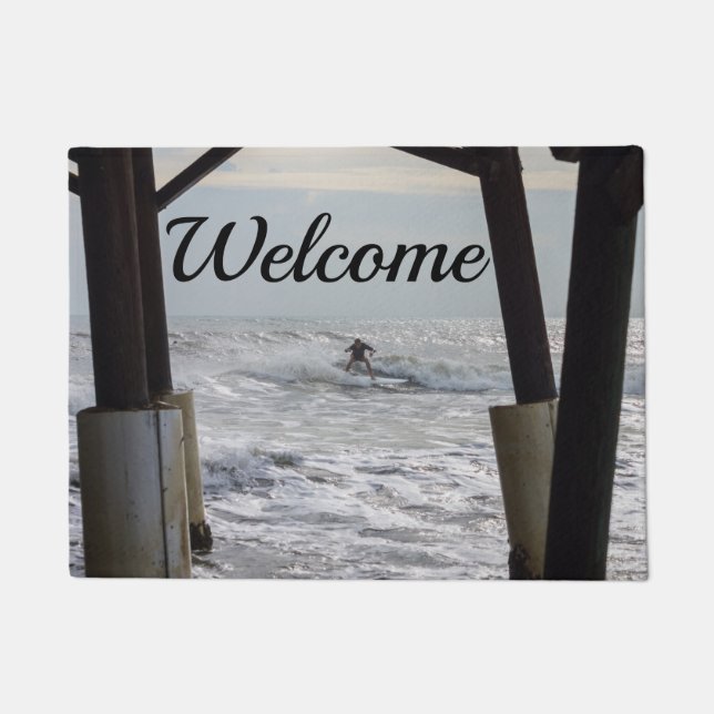Kakaosurfen Willkommen Türmatte (Vorderseite)