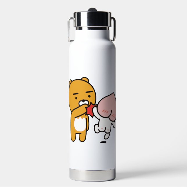 KakaoTalk Freunde Apeach & Ryan Trinkflasche (Vorderseite)