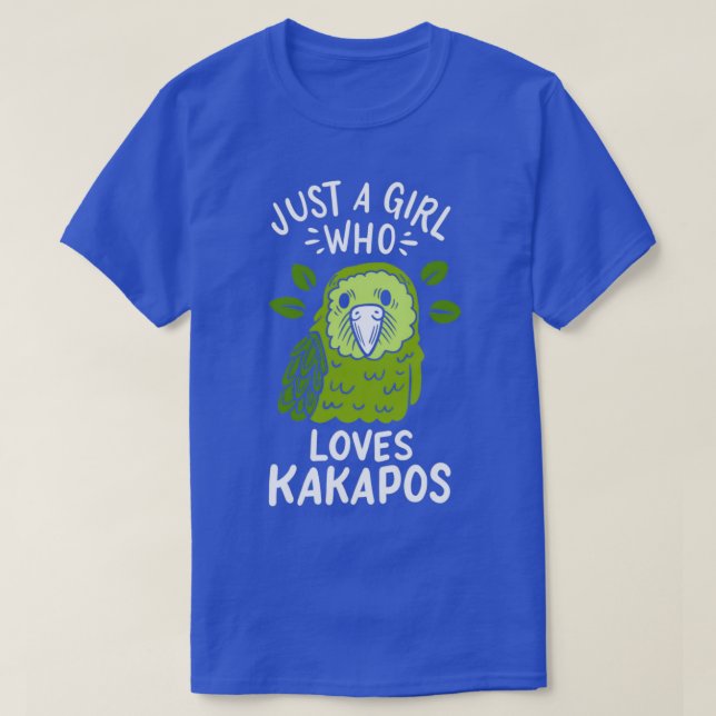 Kakapo Birds Kakapo Lover T-Shirt (Design vorne)