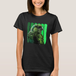 Kakapo Retro Neuseeland Kakapo Bird Kakapo Parrot T-Shirt