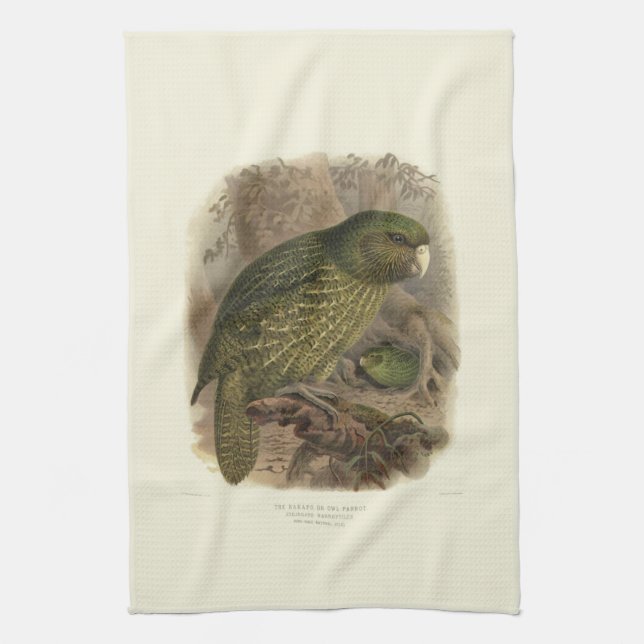 Kakapo-Tee-Tuch Handtuch (Vertikal)