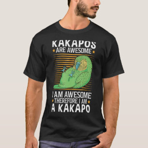 Kakapos sind phantastischer Papagei aus Neuseeland T-Shirt