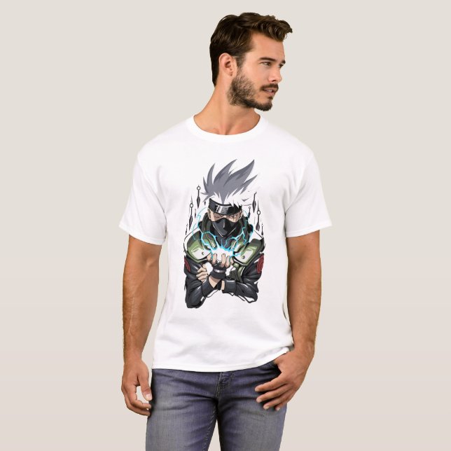 Kakashi Amoled Anime Fashion Men T-Shirt (Vorne ganz)