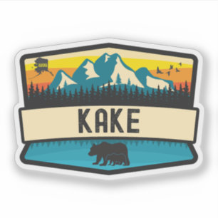 Kake, Alaska Aufkleber