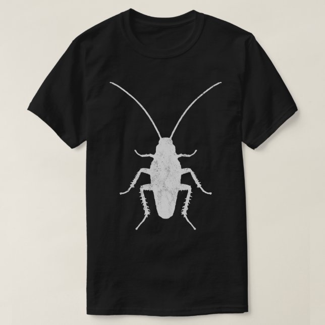 Kakerinsektenentomologie T-Shirt (Design vorne)