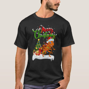 Kakerlake Weihnachten Dekoration Weihnachten Schab T-Shirt