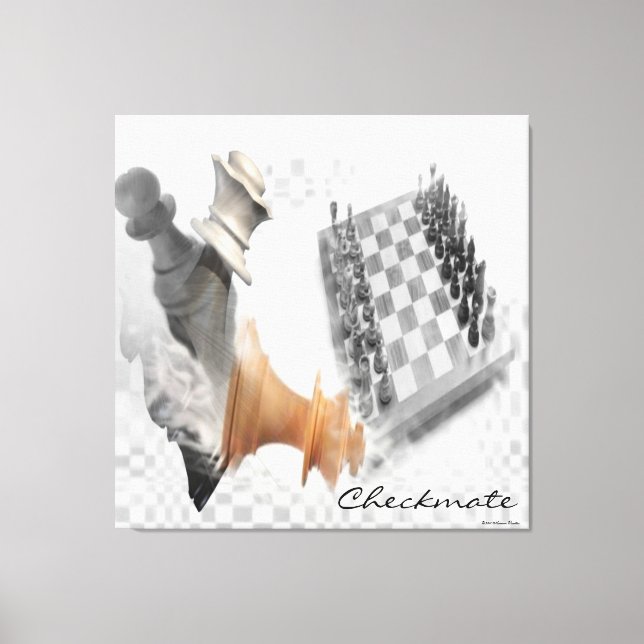 Kakmatt Wrapped Canvas Leinwanddruck (Vorderseite)