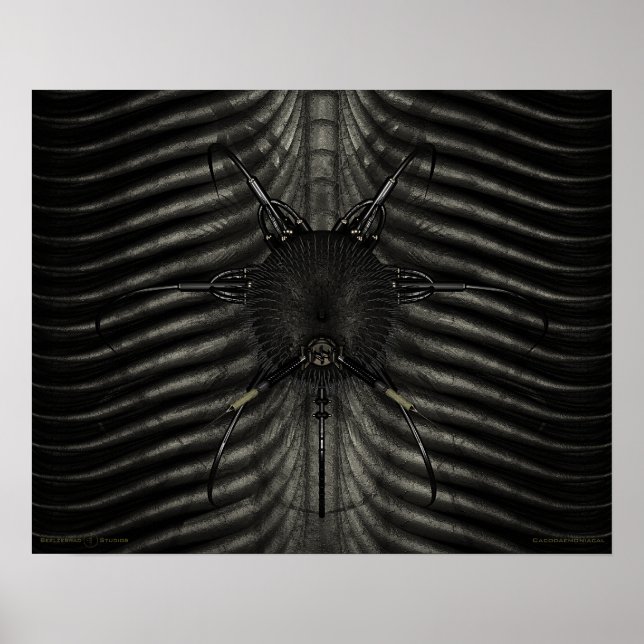 Kakodämonisch Poster (Vorne)
