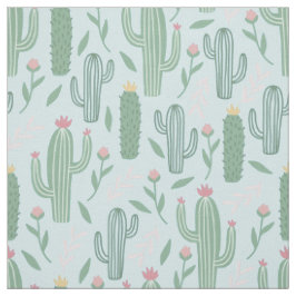 Kakteen-botanisches Muster Stoff