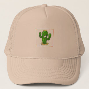 Kakteen-Designhut Truckerkappe