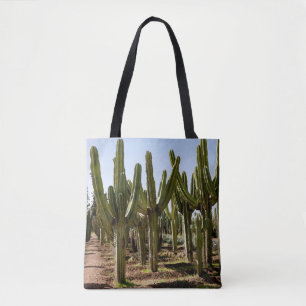 Kakteen Garten, tropische Wüstenlandschaft. Tasche