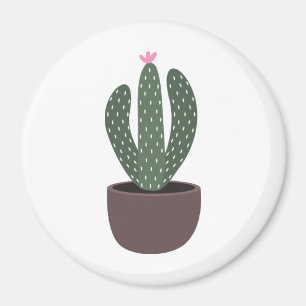 Kakteen im Topf Magnet