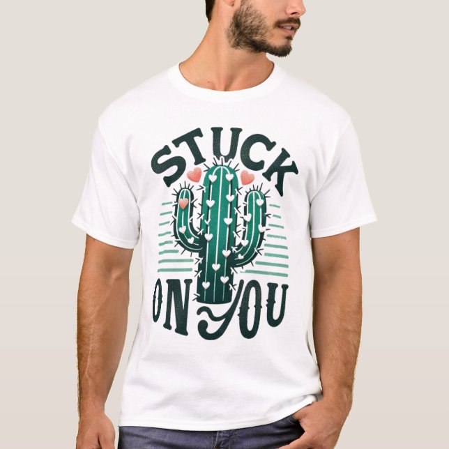Kakteen in Liebe T-Shirt (Vorderseite)