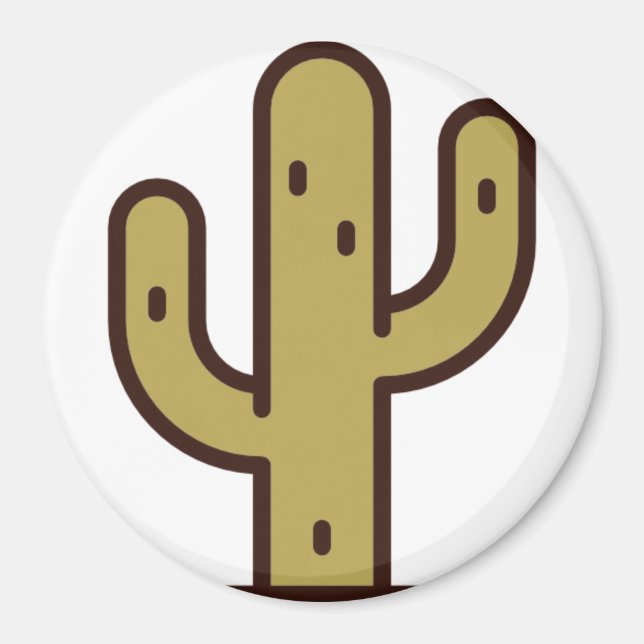 Kakteen Magnet (Vorne)