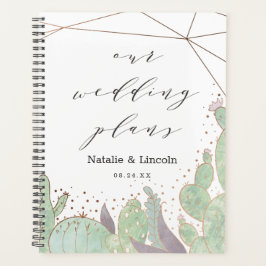 Kakteen & Succulents Geometric Terrarium Wedding Planer