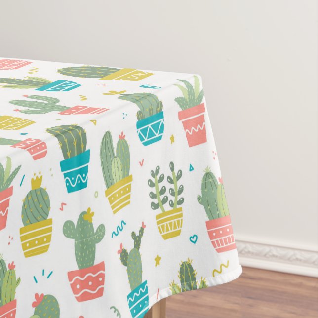 Kakteen Tischdecke (Beispiel)