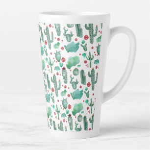 Kakteen und Ladybug-Muster - Milchtasse