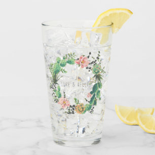 Kakteen und Sukkulente Hochzeiten Glas