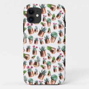 Kakteen und Sukkuline in Rose Case-Mate iPhone Hülle