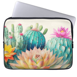 Kakteen und Sukkuline Laptopschutzhülle