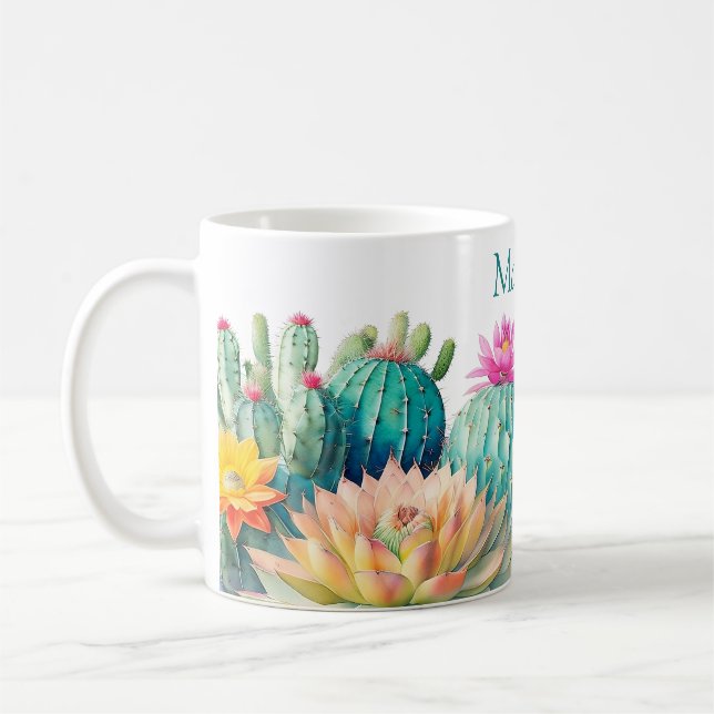 Kakteen und Sukkuline mit Namen Kaffeetasse (Links)