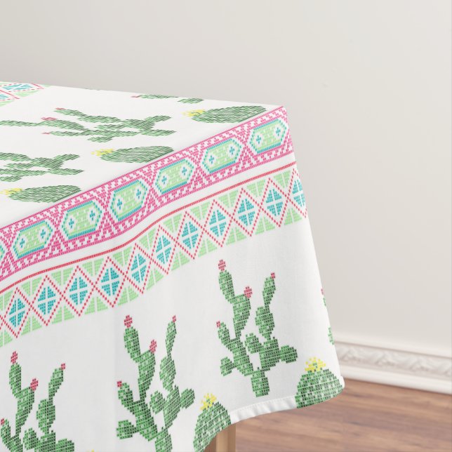 Kakti Tischdecke (Beispiel)