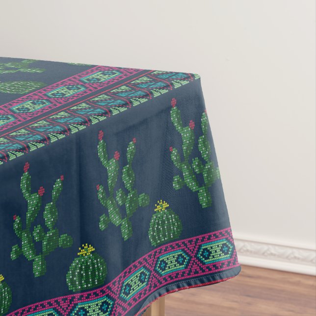 Kakti Tischdecke (Beispiel)