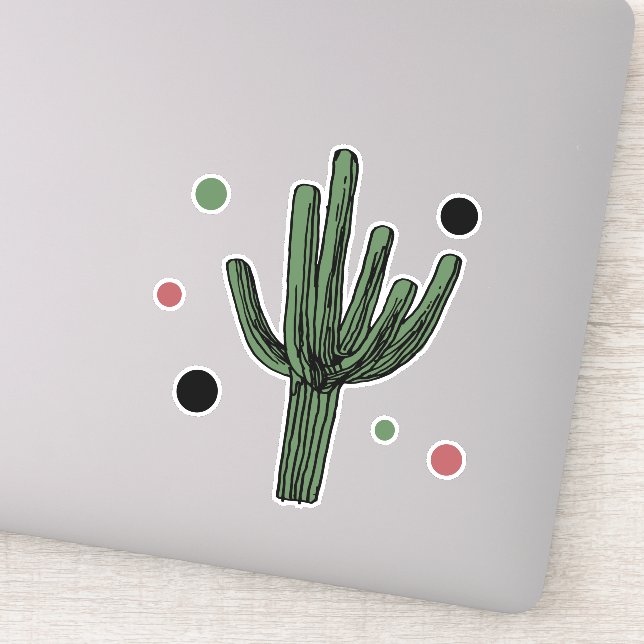 Kaktus Aufkleber (Detail)