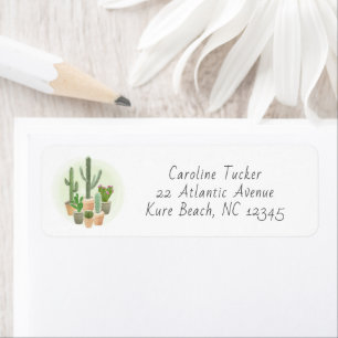 Kaktus Blumenkübel Aquarell Sukkulenten Adresse