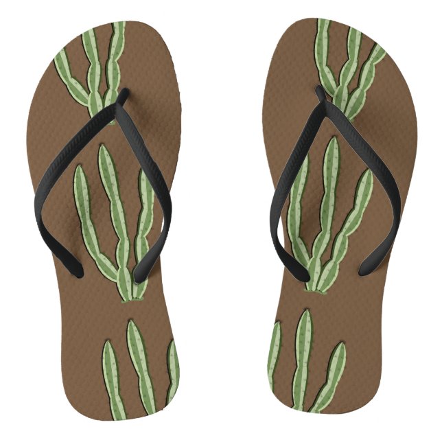 Kaktus drehen Reinfälle um Flip Flops (Fußbett)