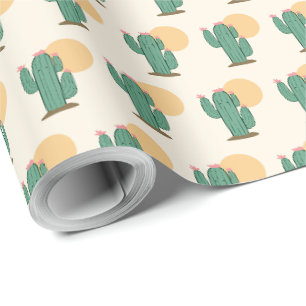 Kaktus-Geschenkverpackungspapier Geschenkpapier