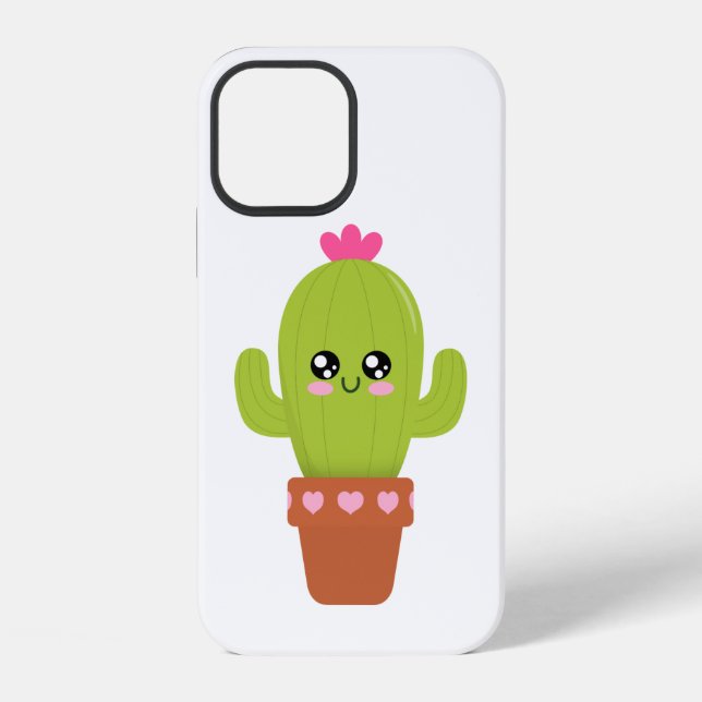 Kaktus iPhone 12 Hülle (Rückseite)