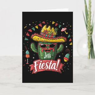 Kaktus - Lustiger Cinco De Mayo Männer Frauen Mexi Karte