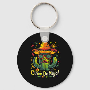 Kaktus - Lustiger Cinco De Mayo Männer Frauen Mexi Schlüsselanhänger