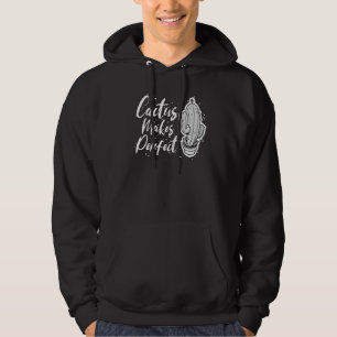 Kaktus macht eine perfekte Niedliche Pflanze Garte Hoodie