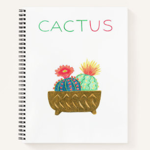 Kaktus Notizbuch