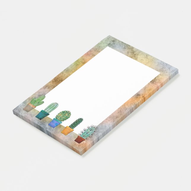 Kaktus Post-it Klebezettel (angewinkelt)