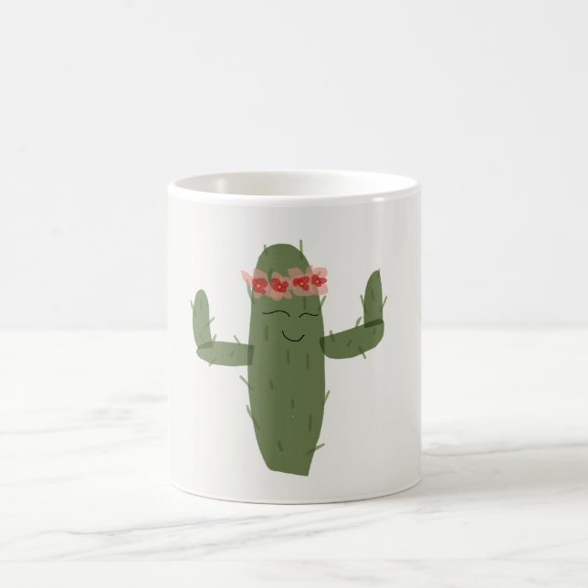 Kaktus princess kaffeetasse (Mittel)