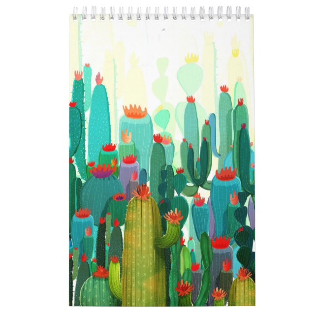 Kaktus Print | Viele Kakteen Kalender (Titelbild)