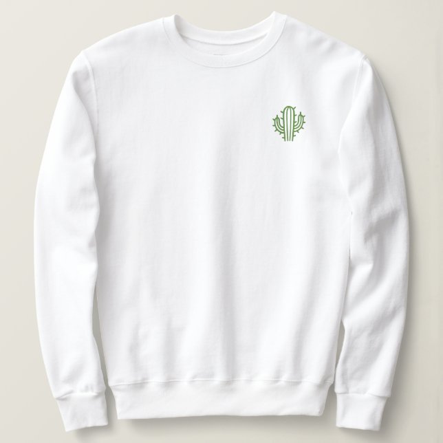 Kaktus-Pullover Sweatshirt (Design vorne)