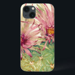 Kaktus Rosa Blüten iPhone 13 Hülle<br><div class="desc">Kaktus Rosa Blüten Künstler: Tim OToole</div>