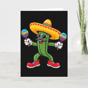 Kaktus Sombrero Cinco De Mayo Mexikanische Kaktus- Karte