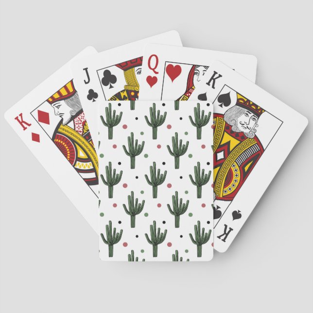 Kaktus Spielkarten (Rückseite)