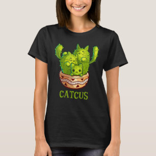 Kaktus Süße Katze Und Kaktus Mexikanischer Kaktus T-Shirt