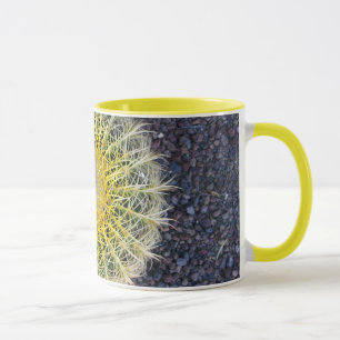 Kaktus-tropisches botanisches Pflanzen-Foto Tasse