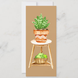 Kaktus und Fruchtbuchzeichen