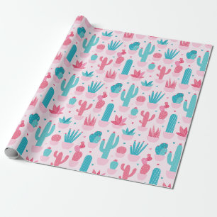Kaktus Wrapping Paper Geschenkpapier