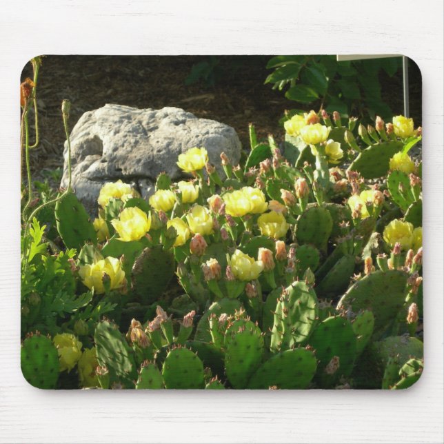 Kaktusfeige-Kaktus mousepad (Vorne)